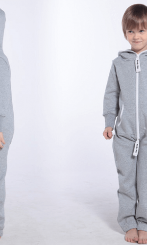Детский комбинезон Onesie Original серый KOC10 1