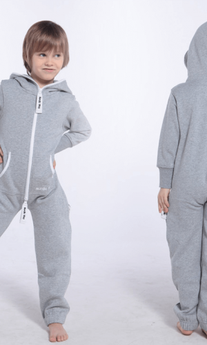 Детский комбинезон Onesie Original серый KOC10 3