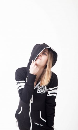 Комбинезон Nordic Way College black черный женский, хлопковый