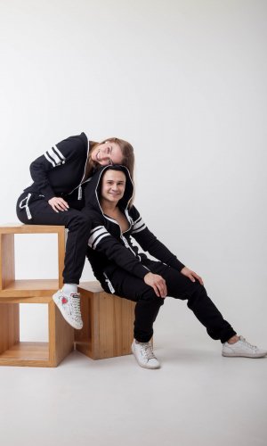 Комбинезон Nordic Way College black черный женский, хлопковый