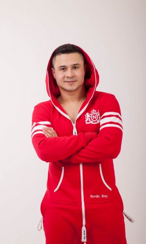 Комбинезон Nordic Way College red красный мужской