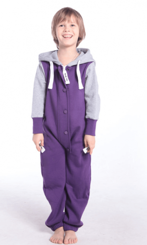 Комбинезон детский Baseball фиолетовый KBB04 2