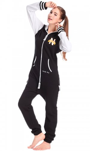 Комбинезон Bomber Black